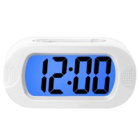 ZHPUAT Colorful Light Digital Alarm Clock